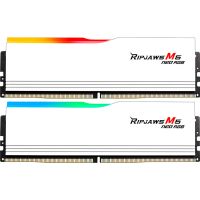 Модуль памяти для компьютера DDR5 32GB (2x16GB) 6000 MHz Ripjaws M5 Neo RGB Matte White G.Skill (F5-6000J3636F16GX2-RM5NRW)