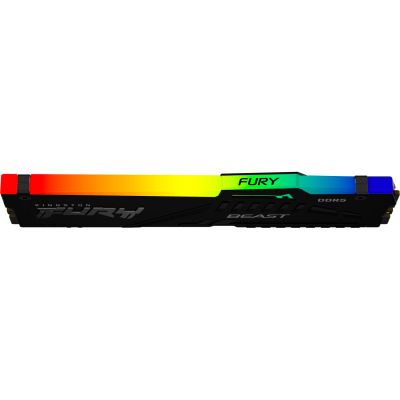 Модуль пам\'яті для комп\'ютера DDR5 32GB 5200 MHz Beast RGB EXPO Black Kingston Fury (ex.HyperX) (KF552C40BB2A-32)