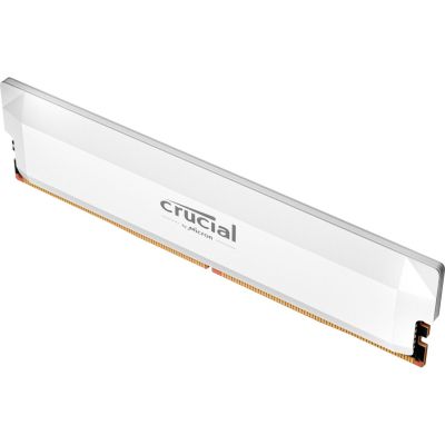 Модуль пам\'яті для комп\'ютера DDR5 16GB 6400 MHz Pro Overclocking White Micron (CP16G64C38U5W)
