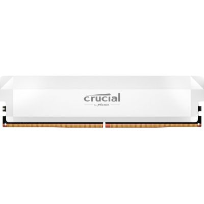 Модуль пам\'яті для комп\'ютера DDR5 16GB 6400 MHz Pro Overclocking White Micron (CP16G64C38U5W)