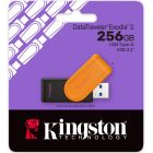 USB флеш накопичувач Kingston 256GB DataTraveler Exodia S Black/Orange USB 3.2 (DTXS/256GB)