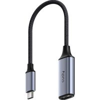 Перехідник USB-C to HDMI 4K60Hz Grey Cudy (UH401)