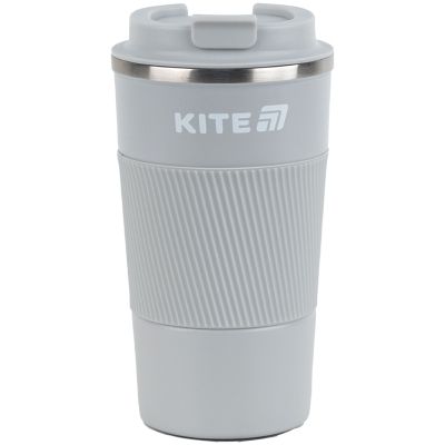 Термокружка Kite 510 мл сіра (K25-458-1)