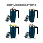 Термокружка Kite з ручкою 600 мл смарагдова (K24-1207-2)