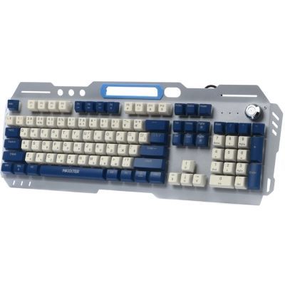 Клавиатура Maxxter (KBG-RGB-01-UA) RGB USB Metal (KBG-RGB-01-UA)