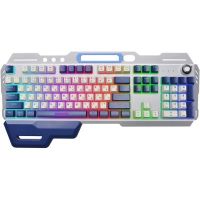 Клавиатура Maxxter (KBG-RGB-01-UA) RGB USB Metal (KBG-RGB-01-UA)