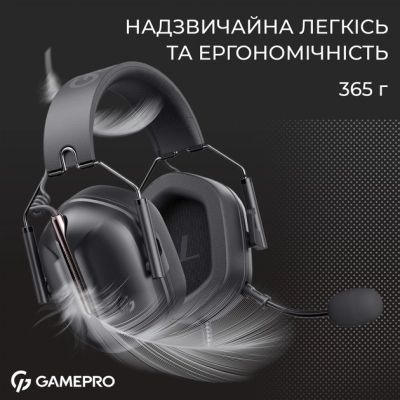 Наушники GamePro Genesis Hunter Black (HS1350B)