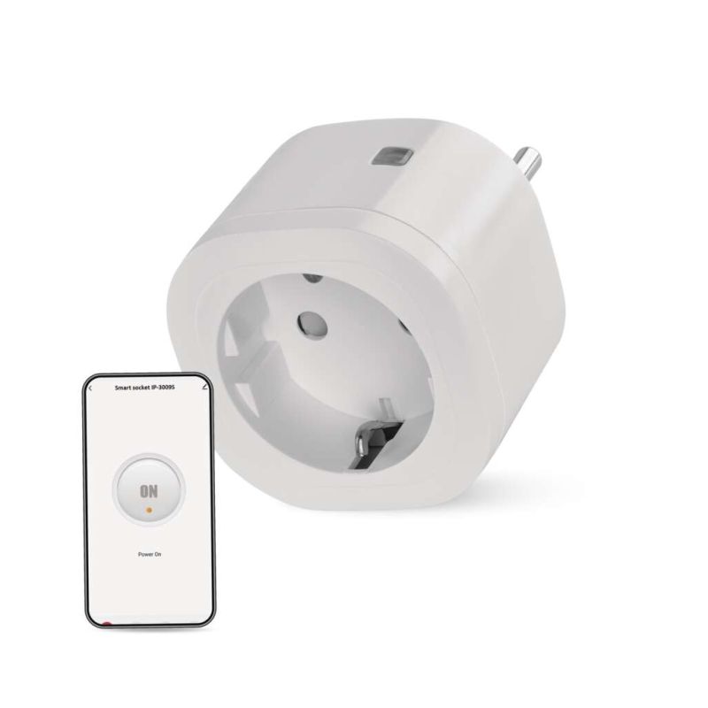 Розумна розетка WIFI GoSmart, ZigBee 3.0, IP44 EMOS (P5533)