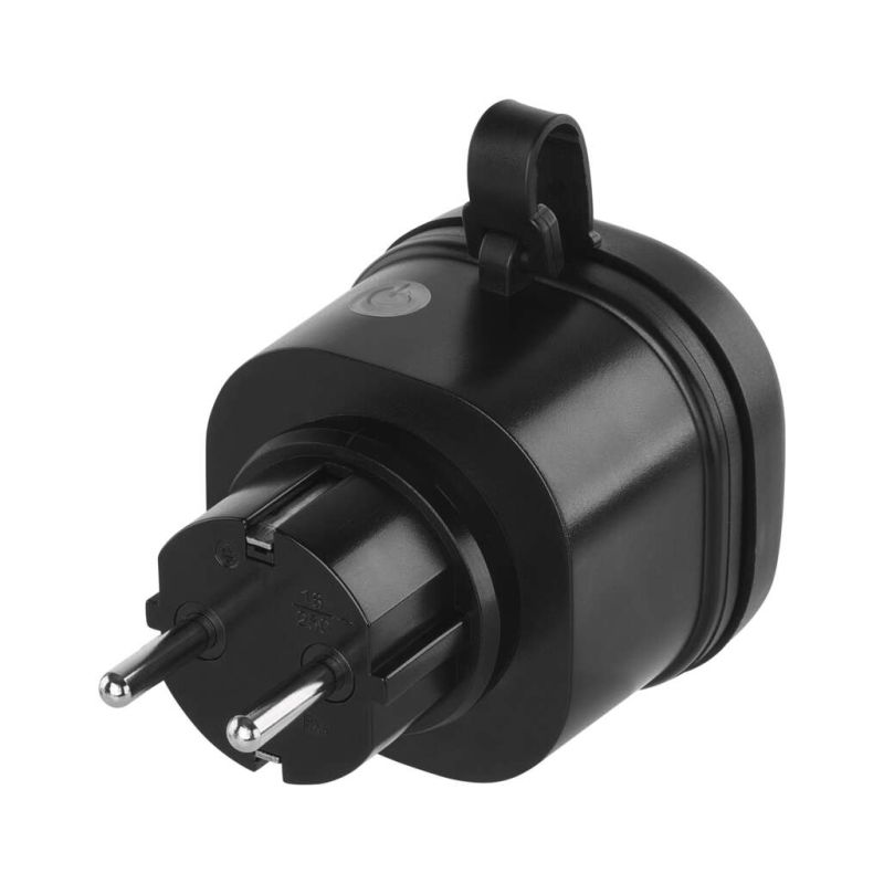 Умная розетка WIFI GoSmart, ZigBee 3.0, IP44 EMOS (P5534)