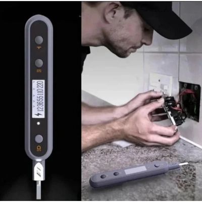Викрутка Xiaomi JIMIHOME тестер напруги Digital Display Electric Test Pen Black (JM-G27004)