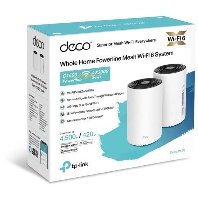 Маршрутизатор TP-Link (DECO-PX50-2-PACK)