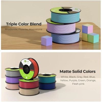 Пластик для 3D-принтера Creality Soleyin matte 1кг, 1.75мм, gray (3301010517)