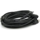 Дата кабель USB 2.0 AM/AF 10.0m ferrite black Voltronic (YT-AM/AF-10BL)
