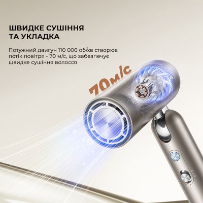 Фен Dreame Pocket Titanium (AHD51-TI)