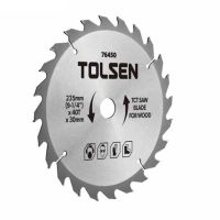 Диск пильний Tolsen з ТВС напайками по дереву 160х40Т*20мм (76426)