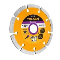 Круг отрезной Tolsen алмазный сегментный 125×22.2х7мм Basic (76713)