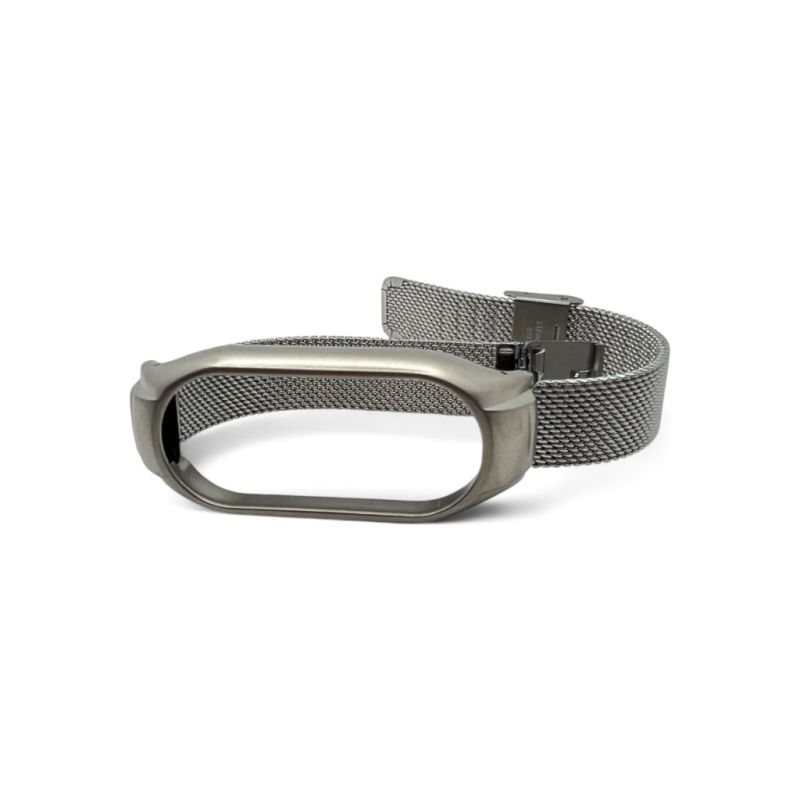 Ремешок для фитнес браслета BeCover Metal для Xiaomi Mi Smart Band 9 Silver (711979)