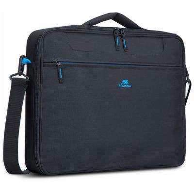 Сумка для ноутбука RivaCase 16" collection Regent, black (8087Black)