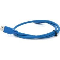 Дата кабель USB 3.0 AM/AM 0.6m Blue Voltronic (YT-3.0AM+AM-0.6)