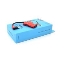 Переходник USB-C 4-in-1 Audio Adapter USB-C + 3.5mm red iKAKU (KSC-377-TC-R)