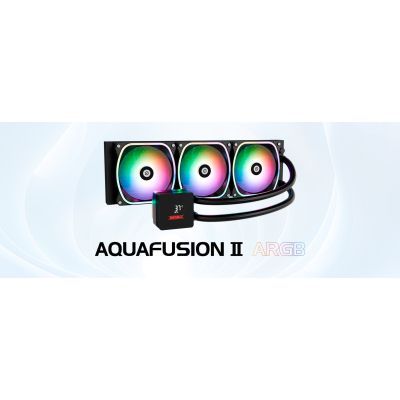 Система жидкостного охлаждения Enermax Aquafusion II 360 ARGB (ELC-AQFS360-SQA)