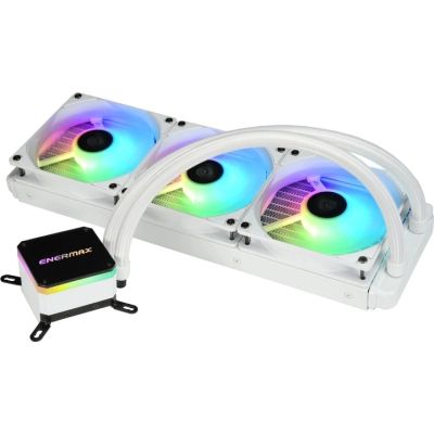 Система рідинного охолодження Enermax Liqmax III 360 White ARGB (ELC-LMT360-W-ARGB)
