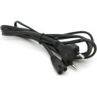 Кабель живлення C7 1.8m 0.5mm2 black Voltronic (PC-184/2 CEE7/16-C7-CCA18)