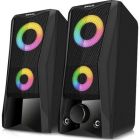 Акустическая система REAL-EL S-107 USB Black (EL121100017)