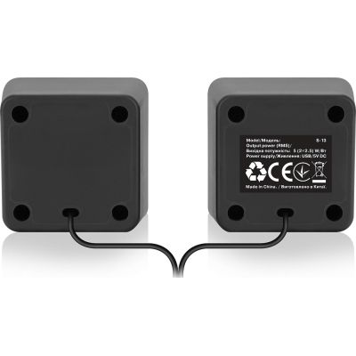 Акустична система REAL-EL S-13 USB Black (EL121100021)