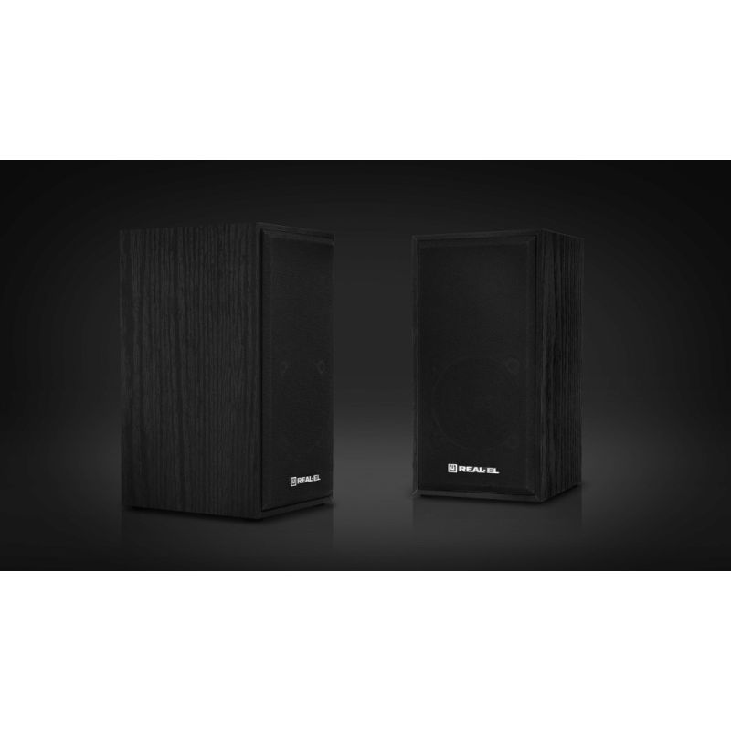 Акустическая система REAL-EL S-202 USB Black (EL121200019)