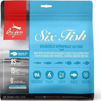 Сухий корм для кішок Orijen 6 Fish Cat&kitten 340 г (0064992281342)