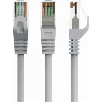 Патч-корд 1м UTP cat 6 CU gray Cablexpert (PP6U-CU-1M)