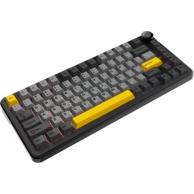 Клавіатура Ajazz AK820 MAX Magnetic Switch RGB USB Black (AK820MAX-WM-BGY)