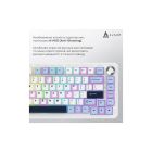 Клавіатура Ajazz AK820 MAX PLUS Daydream Switch RGB Wireless/Bluetooth/USB White (AK820MAX-DD-BWD)