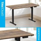 Комп\'ютерний стіл OfficePro (ODE1670DW) Dark Wood/Black (ODE1670DW)