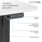 Комп\'ютерний стіл OfficePro (ODE1670WB) White/Black (ODE1670WB)