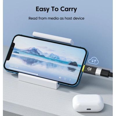 Переходник USB-C F to Lightning M 30W black XoKo (AC-033)