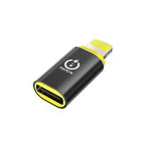 Переходник USB-C F to Lightning M 30W black XoKo (AC-033)