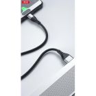 Дата кабель USB 2.0 AM to Lightning 1.0m 2.4A double-side grey XO (NB188-L-1-GR)
