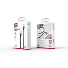 Дата кабель USB 2.0 AM to Lightning 1.0m 2.4A double-side grey XO (NB188-L-1-GR)