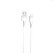 Дата кабель USB 2.0 AM to Lightning 1.0m 5A white XO (XO-NBQ166-L-1-WH)