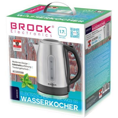 Електрочайник Brock (WK 9903 SS)