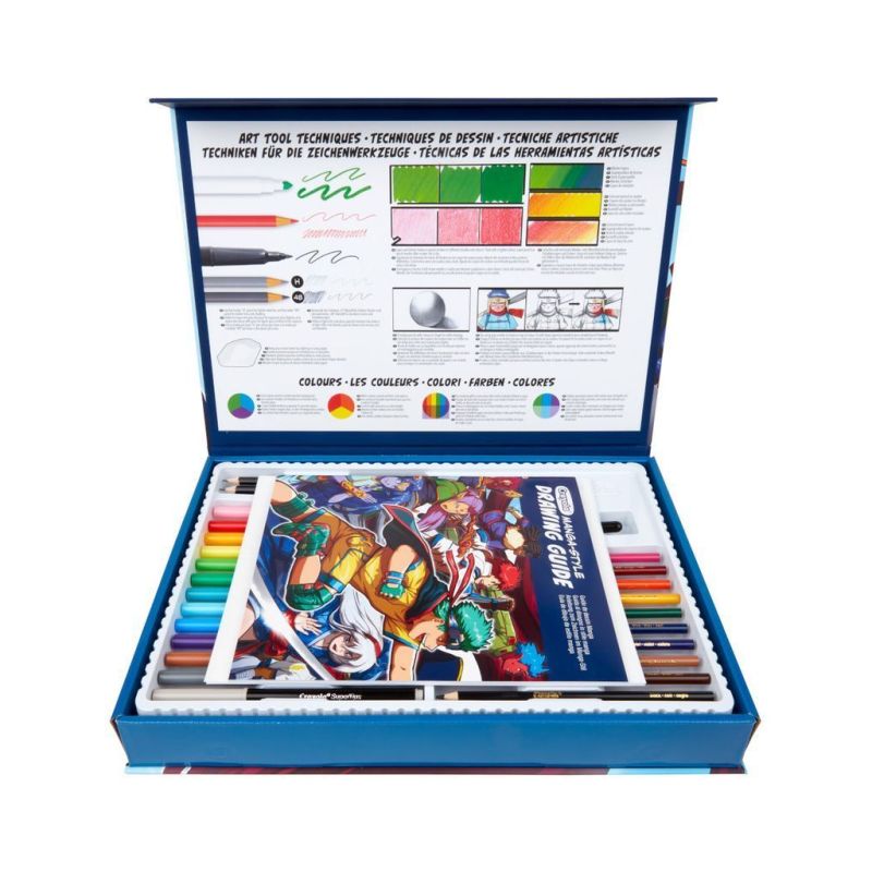 Набор для творчества Crayola Аніме та манга набір для малювання (04-2938)