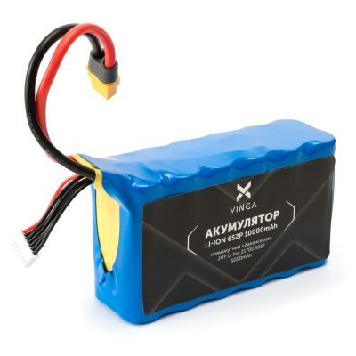 Аккумуляторный блок Vinga Li-ion 6S2P 10000mAh з балансиром (JHY Li-Ion 21700 5000mAh) (V6S2P-5000)