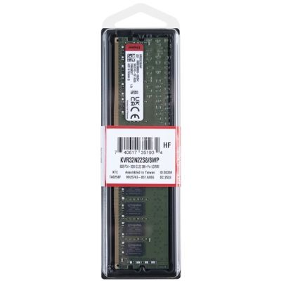 Модуль пам\'яті для комп\'ютера DDR4 8GB 3200 MHz Kingston (KVR32N22S8/8WP)