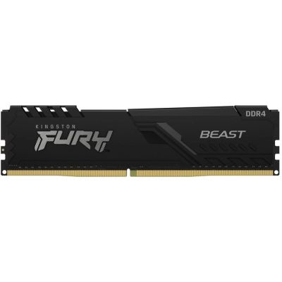Модуль памяти для компьютера DDR4 16GB (2x8GB) 3200 MHz Black Kingston Fury (ex.HyperX) (KF432C16BBK2/16WP)