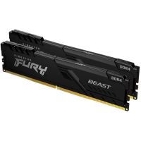 Модуль пам\'яті для комп\'ютера DDR4 16GB (2x8GB) 3200 MHz Black Kingston Fury (ex.HyperX) (KF432C16BBK2/16WP)