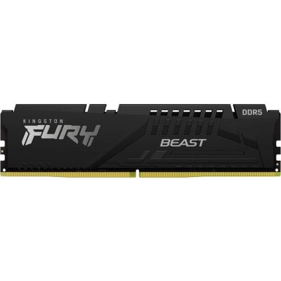 Модуль памяти для компьютера DDR5 64GB 5600 MHz Beast Black Kingston Fury (ex.HyperX) (KF556C40BB-64)