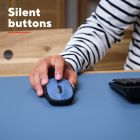 Мишка Trust Yvi+ Silent Wireless Dark Blue (25514)