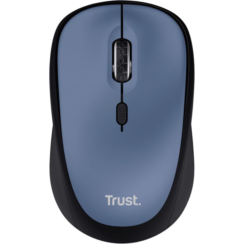 Мишка Trust Yvi+ Silent Wireless Dark Blue (25514)